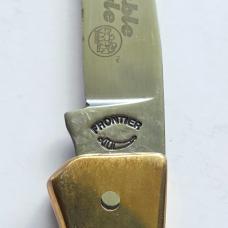 Vintage Imperial Frontier 4515 "Double Eagle" Lockback Knife - Mint with Box & Sheath - USA Made