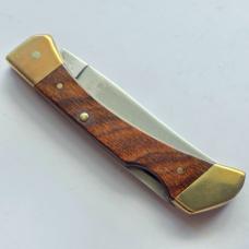 Vintage Imperial Frontier 4515 "Double Eagle" Lockback Knife - Mint with Box & Sheath - USA Made