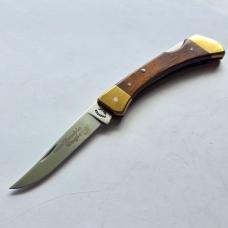 Vintage Imperial Frontier 4515 "Double Eagle" Lockback Knife - Mint with Box & Sheath - USA Made