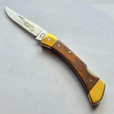 Vintage Imperial Frontier 4515 "Double Eagle" Lockback Knife - Mint with Box & Sheath - USA Made
