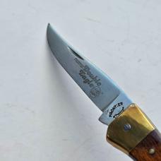 Vintage Imperial Frontier 4515 "Double Eagle" Lockback Knife - Mint with Box & Sheath - USA Made