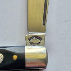 Vintage Imperial Frontier 41P4 Stockman Pocket Knife - Mint with Box - 2-Blade Variant - USA Made