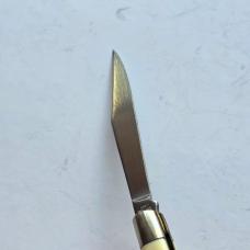 Vintage Imperial Frontier 40P2 Slim Serpentine Pen Knife - Mint in Box - USA Made
