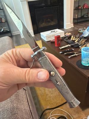 Vintage 60s Italian Trapdoor Knife