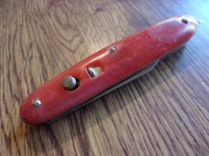 edgemaster NOS automatic knife 5-34 OA opened 