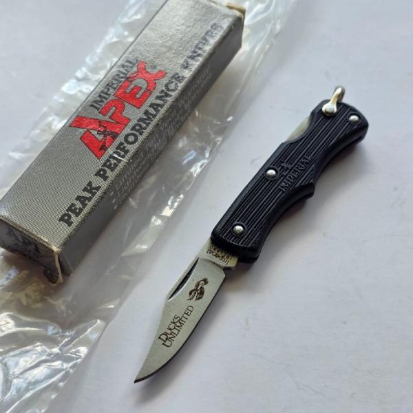 Vintage Imperial Apex AP1 Mini Lockback Knife - Ducks Unlimited Edition - Mint in Box - Ireland Made Vintage Imperial Apex AP1 Mini Lockback Knife - Ducks Unlimited Edition - Mint in Box - Ireland Made