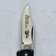 Vintage Imperial Apex AP1 Mini Lockback Knife - Ducks Unlimited Edition - Mint in Box - Ireland Made