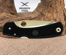 Spyderco Lightweight Wayne Goddard Folding Knife ATS 55 Lockback Pocket Knife (32)