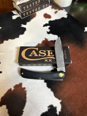 Case black smooth sod buster jr