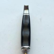 Vintage 1970s Buck 118 Personal Fixed Blade Knife - Original Leather Flap Sheath - USA Made