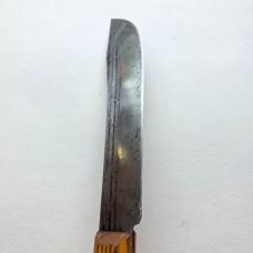 Vintage Forgecraft Hi-Carbon 7 Inch Butcher Knife - Traditional Wood Handle - Made in USA