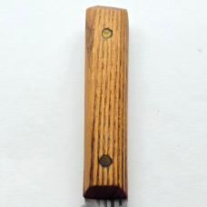 Vintage Forgecraft Hi-Carbon 7 Inch Butcher Knife - Traditional Wood Handle - Made in USA
