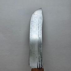Vintage Forgecraft Hi-Carbon 7 Inch Butcher Knife - Traditional Wood Handle - Made in USA