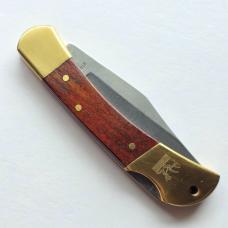 Vintage Winchester Lockback Folding Hunter Knife - Rocky Mountain Elk Foundation Edition - MIB