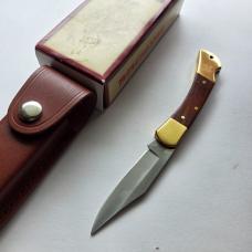 Vintage Winchester Lockback Folding Hunter Knife - Rocky Mountain Elk Foundation Edition - MIB