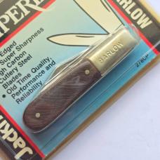 Vintage 1987 Imperial Jackmaster Barlow Pocket Knife Sealed New on Card Model 278CP