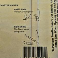 Vintage 1987 Imperial Jackmaster Barlow Pocket Knife Sealed New on Card Model 278CP