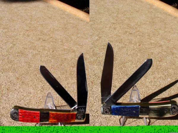 Case XX Multi Colored Bone Trapper Case XX Multi Colored Bone Trapper