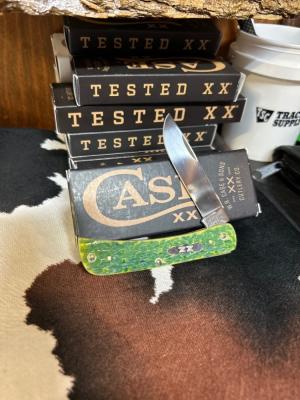 Case green apple bone peach seed sod buster jr