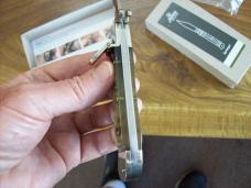 Hubertus The Guardian Knife Solingen, Germany Very Rare Big Horn Edition Swing Guard UNUSED W/Box