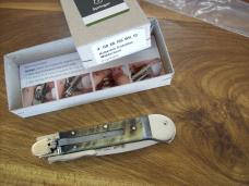Hubertus The Guardian Knife Solingen, Germany Very Rare Big Horn Edition Swing Guard UNUSED W/Box
