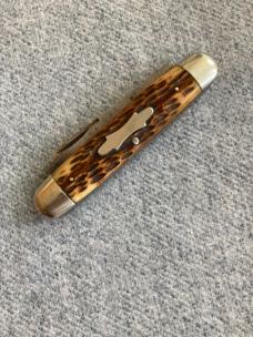 WOW!!  Vintage ROBESON CUTLERY ROCHESTER, #63214, Cattle Pattern Pocket Knife