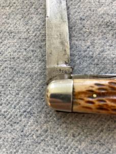 WOW!!  Vintage ROBESON CUTLERY ROCHESTER, #63214, Cattle Pattern Pocket Knife