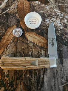 Gec 23 Woodland Micarta Liner Lock