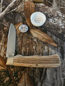 Gec 23 Woodland Micarta Liner Lock