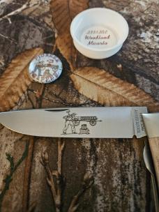 Gec 23 Woodland Micarta Liner Lock