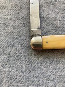 Antique RARE BUCK & RYAN, EUSTON Rd, N.W.I, Large, Ivory Handles, Sleeveboard Pattern, Pocket Knife