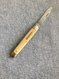 Antique RARE BUCK & RYAN, EUSTON Rd, N.W.I, Large, Ivory Handles, Sleeveboard Pattern, Pocket Knife