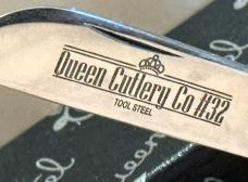 QUEEN 2002-2017 TAN BONE 4 BLADE CONGRESS LIKE NEW