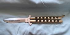 Golden Dragon Taylor Seto Medium Butterfly Knife Balisong