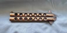 Golden Dragon Taylor Seto Medium Butterfly Knife Balisong