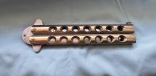 Golden Dragon Taylor Seto Medium Butterfly Knife Balisong