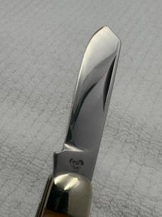 Hen & Rooster Bertram Cutlery Mustang #313T 1st Prod 1 of 200 3 Blade Stockman (94)