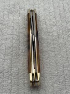 Hen & Rooster Bertram Cutlery Mustang #313T 1st Prod 1 of 200 3 Blade Stockman (94)