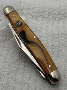 Hen & Rooster Bertram Cutlery Mustang #313T 1st Prod 1 of 200 3 Blade Stockman (94)