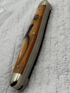 Hen & Rooster Bertram Cutlery Mustang #313T 1st Prod 1 of 200 3 Blade Stockman (94)