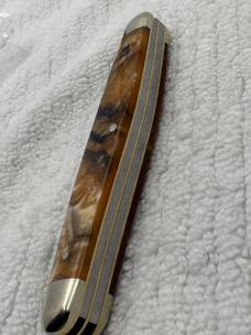 Hen & Rooster Bertram Cutlery Mustang #313T 1st Prod 1 of 200 3 Blade Stockman (94)