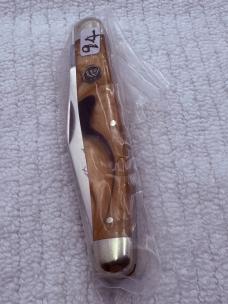 Hen & Rooster Bertram Cutlery Mustang #313T 1st Prod 1 of 200 3 Blade Stockman (94)