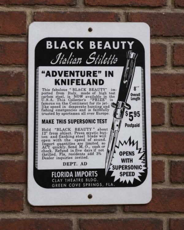 8”x 12” Aluminum Black Beauty Sign 8”x 12” Aluminum Black Beauty Sign