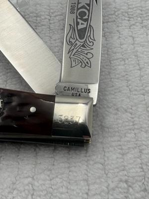 Camillus 1988 Made In USA National Knife Collectors Association Knife 59
