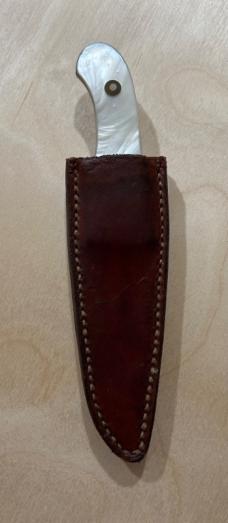 Scroggs custom sheath knife