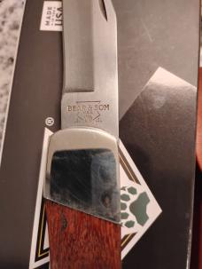 Bear&Son 5" Rosewood Lockback 297R