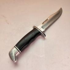 Vintage 1970s Buck 119 Special Bowie Knife - Original Leather Flap Sheath - USA Made
