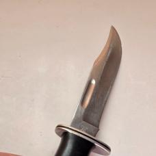 Vintage 1970s Buck 119 Special Bowie Knife - Original Leather Flap Sheath - USA Made