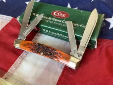 2000 Case xx Medium Congress (Mdl# 64052 SS) w/ Autumn Bone Handles -NOS