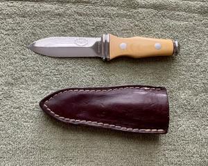 AG Russell Sting Dagger Boot Knife 1977 solingen Germany Springdale Ark  USA